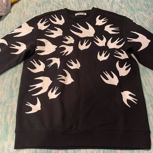 Alexander McQueen Swallow Birds Sweatshirt